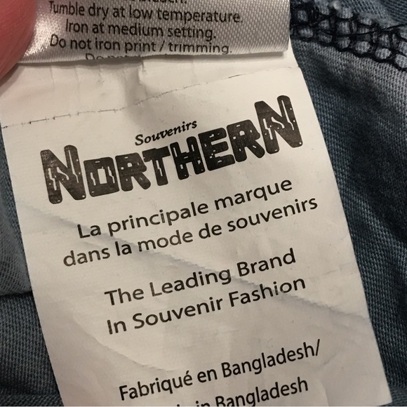 Souvenirs Northern Adventure Short Sleeve Shirt Size Small - Picture 7 of 12